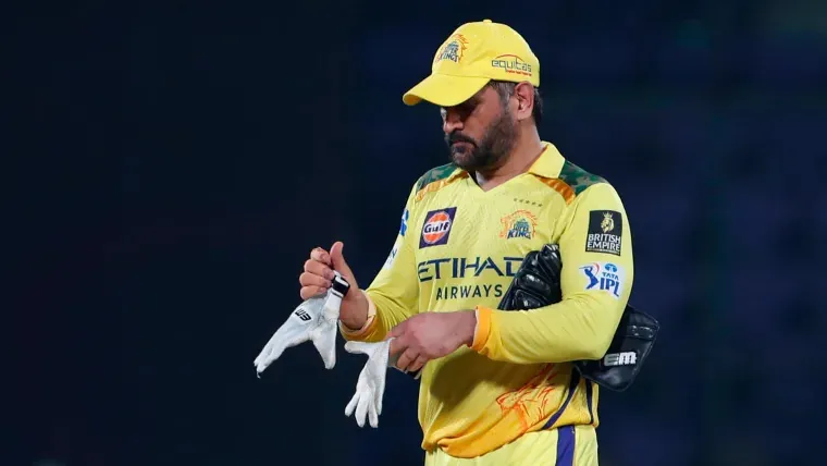 MS Dhoni of CSK 052125.
